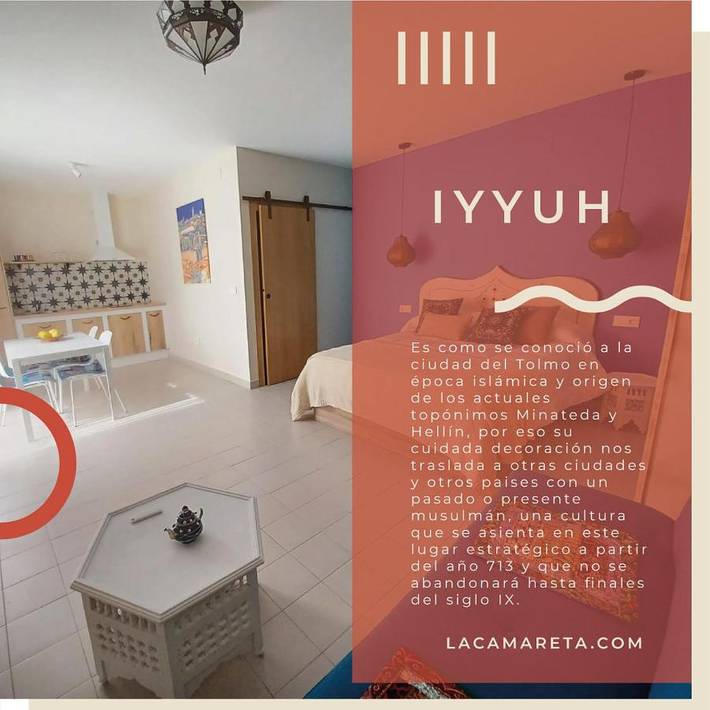 Casa rural con piscina para 3 personas, con piscina además de vistas y jardín en Castilla-La Mancha - 4