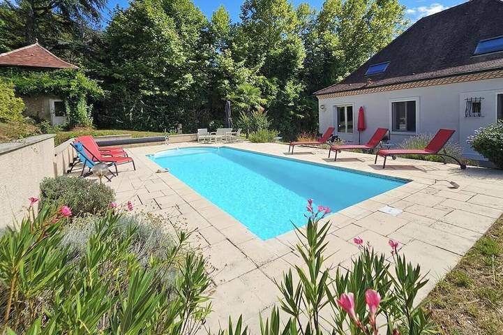 Location de vacances pour 8 personnes, avec Jardin à Souillac