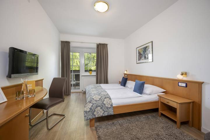 Hotel for 2 personer, med balkong i Salzburg