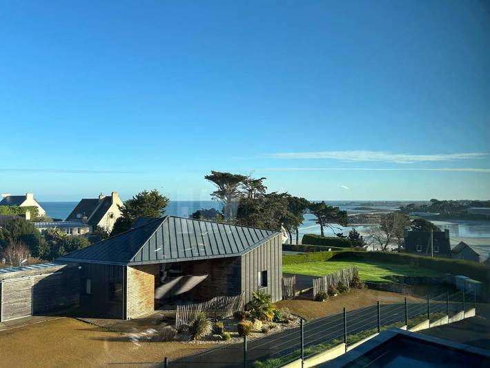 Location de vacances pour 5 personnes, avec vue et jardin dans Plage de Trestel - 4