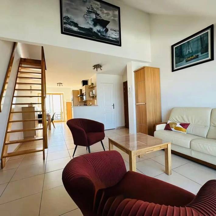 Appartement de vacances pour 4 personnes, avec vue et balcon, animaux acceptés