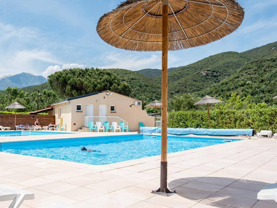 Camping Paradis - Vallespir  - Mobilhome 6 personas - Camelia in Arles-sur-Tech, Región Céret