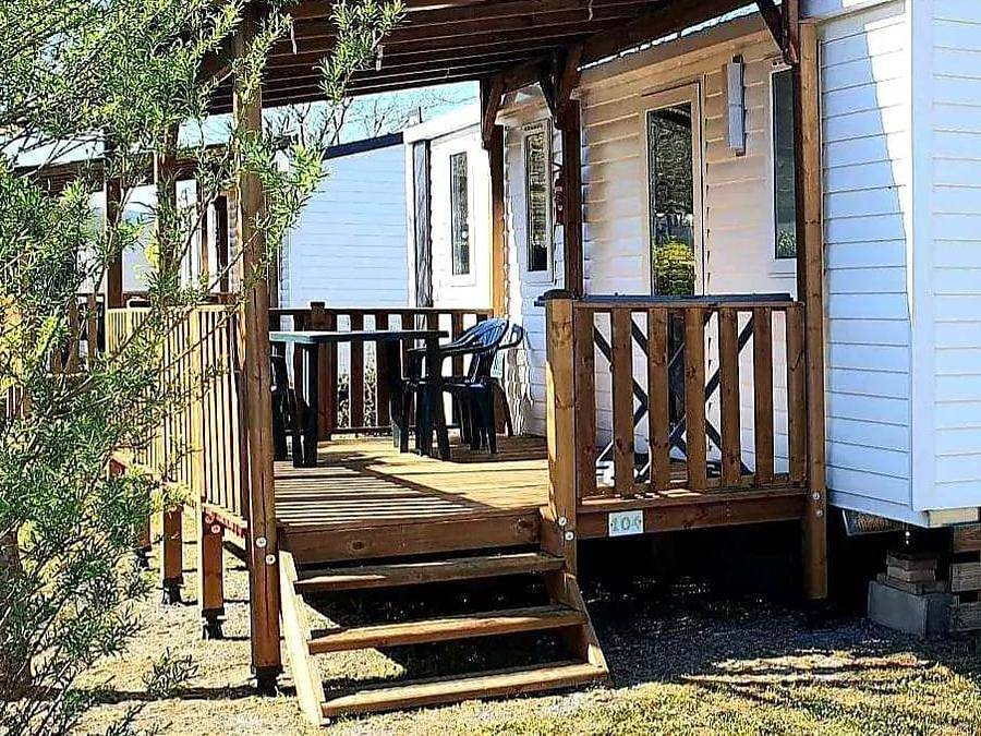 Camping Lou Rouchetou - Mobilhome 6 personnes - Confort Plus Climatisation Tv 31 m² - 3 Ch d in Les Vans, Parc national des Cévennes