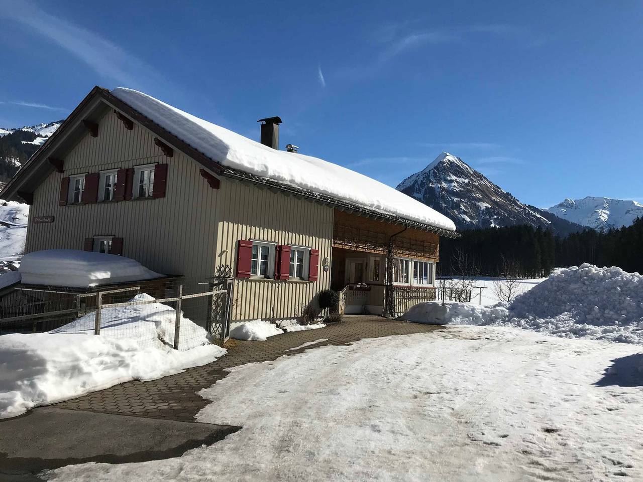 Ganze Ferienwohnung, Haus Stabentheiner - Ferienwohnung Kanisblick in Au, Bregenzerwald