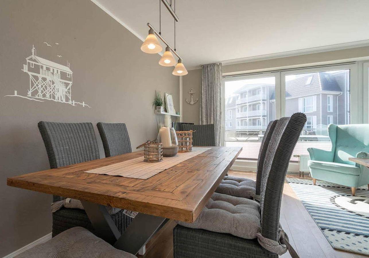Ganze Ferienwohnung, "Apartmenthaus Deichbude am Strand" Große Brise 4a in St. Peter-Ording, Eiderstedt