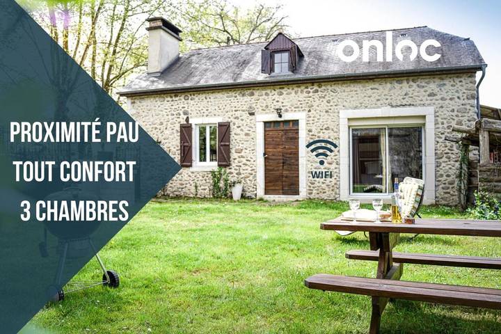 Location de vacances pour 6 personnes, avec Jacuzzi et Jardin dans Sendets