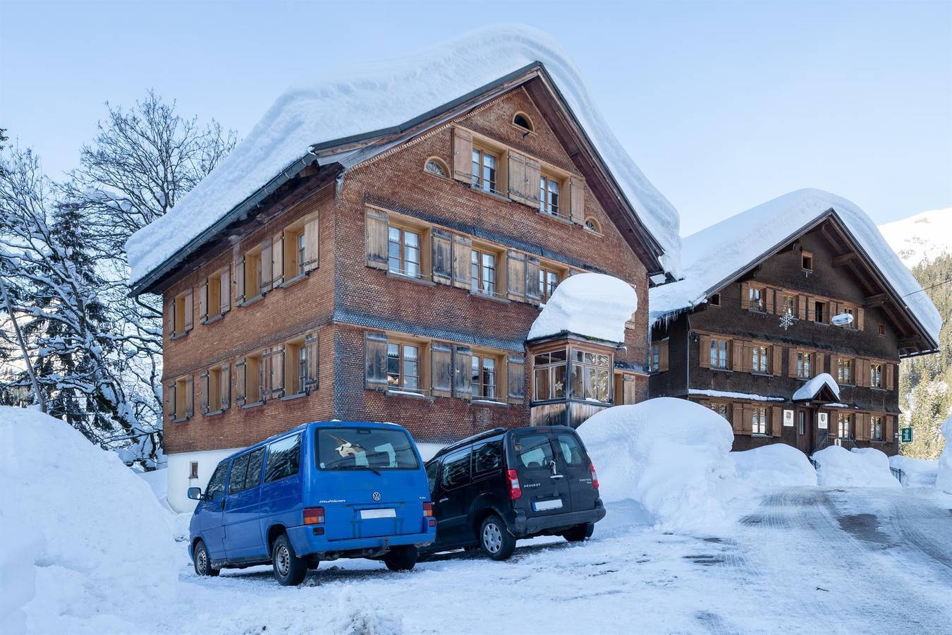 Geheel vakantieappartement, Vakantiehuis, douche of bad, 4 of meer slaapkamers in Schröcken, Bregenzerwoud