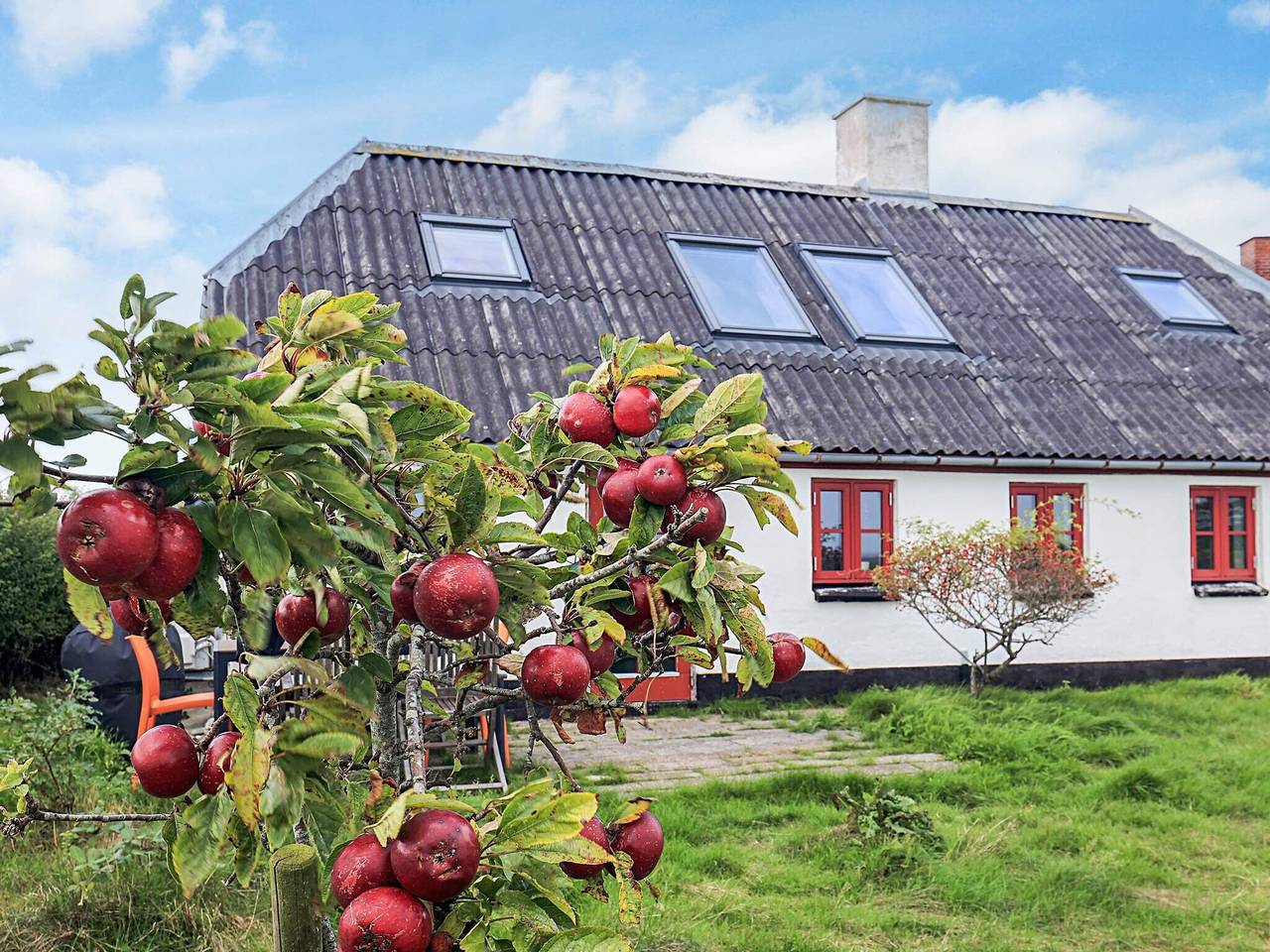 Panoramablick Fischerhaus in Limfjord in Nordjütland
