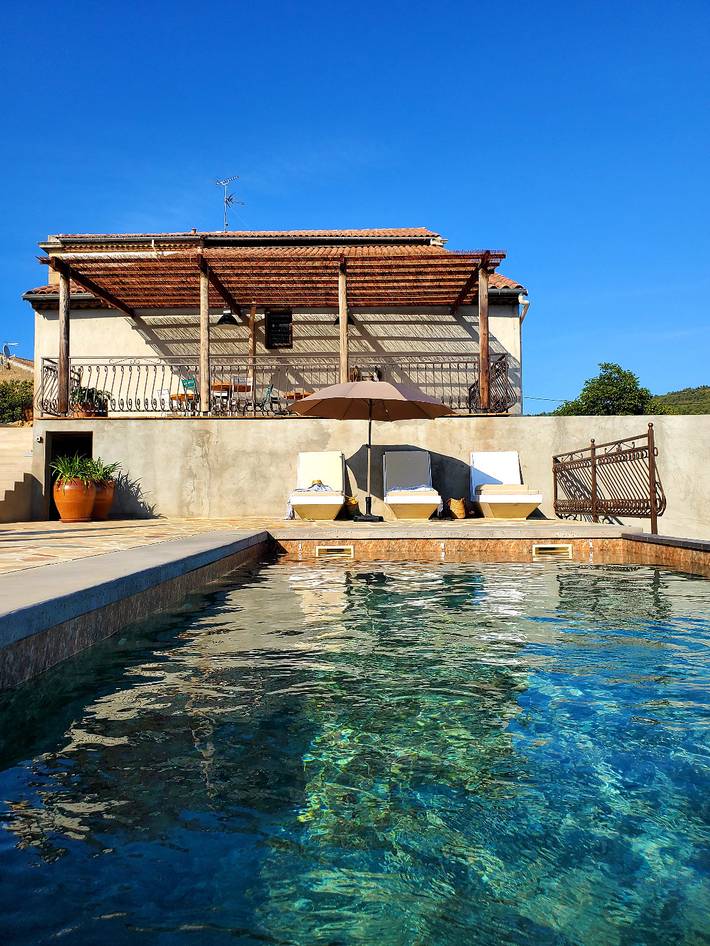 Gîte pour 15 personnes, avec piscine, animaux acceptés à Bize-Minervois - 2