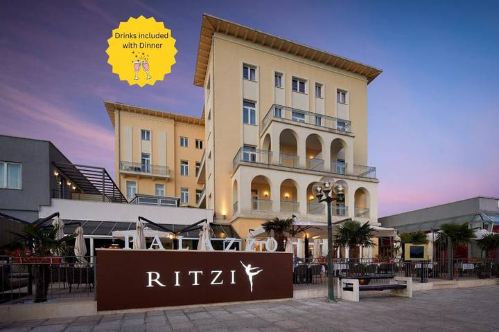 Hôtel pour 2 personnes, avec sauna et jacuzzi ainsi que piscine et terrasse