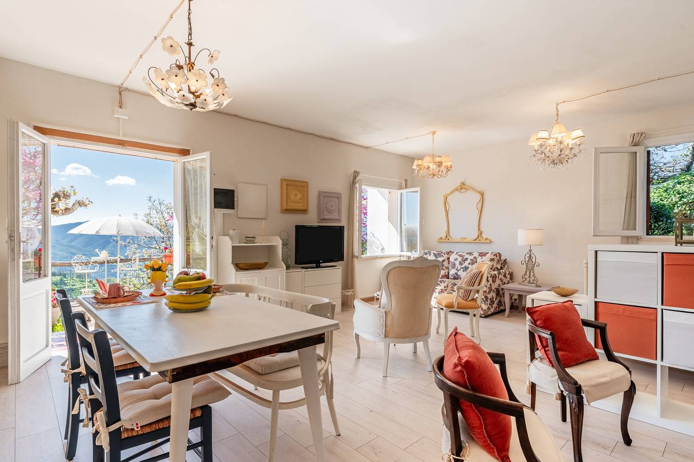 Geheel appartement, Appartement 'Sassi Scritti - Carpino Nero' met Uitzicht op de Bergen, Gedeelde Tuin en Wi-Fi in Bagni di Lucca, Provincie Lucca