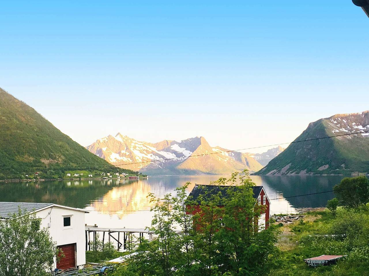 Maison de vacances pour 8 a Kaldfarnes in Senja, Sifjord