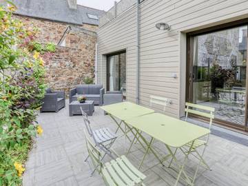 Gîte pour 4 personnes, avec terrasse dans Port du Linkin