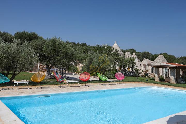 Ferienhaus für 8 Personen, mit Garten