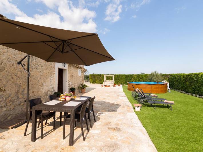 Can Guapo - Schöne Villa mit Pool in Llubí in Llubí, Mallorca Inselmitte