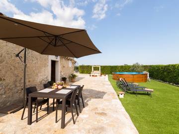 Ferienhaus in Llubí, Mallorca Inselmitte für 2 