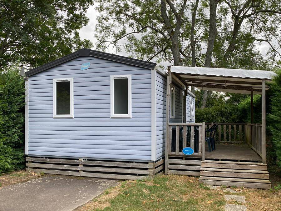 Camping d'Autun - Stacaravan 5 personen - Premium "Access" - met Tv in Autun, Autun en omgeving