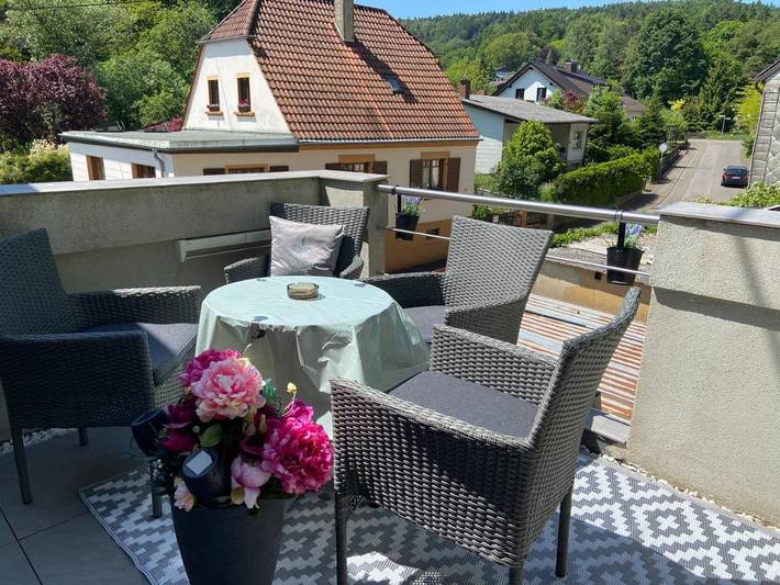Appartement de vacances pour 7 personnes, avec vue et terrasse