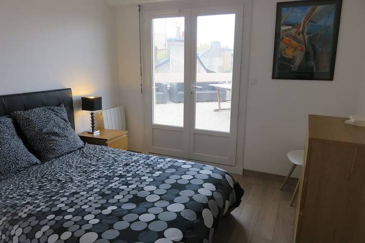 Apartamento entero, Magnífico apartamento con vistas al mar / terraza (50 m²) / Rochebonne -Saint Malo in Paramé, Saint-Malo