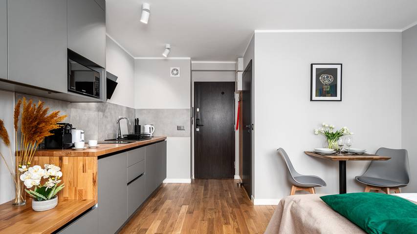 Ferienwohnung für 2 Personen, mit Balkon in Warschau - 4
