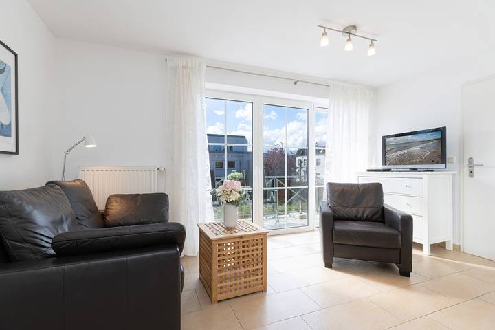 Ferienwohnung für 4 Personen, mit Balkon, kinderfreundlich an der Kieler Bucht