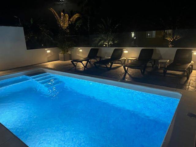Casa rural para 8 personas, con Terraza y Jardín además de Piscina y Vistas en Fuencaliente de La Palma