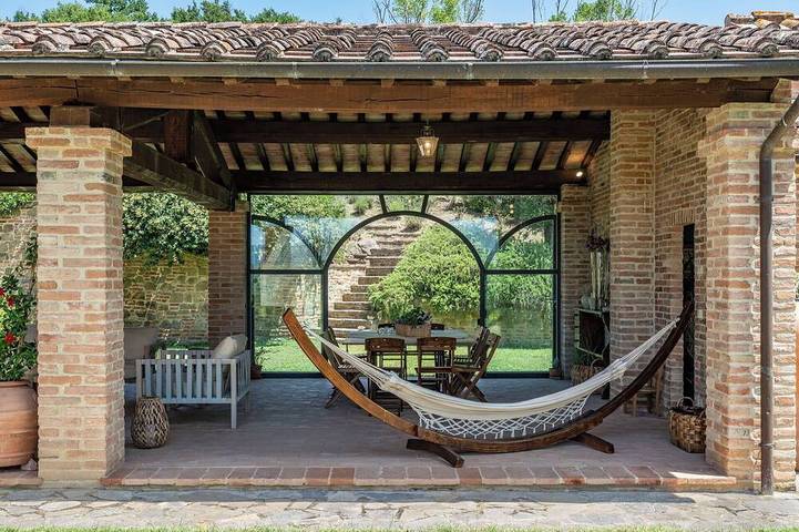 Agriturismo für 9 Personen, mit Garten und Whirlpool sowie Sauna - 1