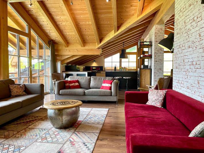 Ferienwohnung für 7 Personen, mit Ausblick und Balkon in Obermaiselstein