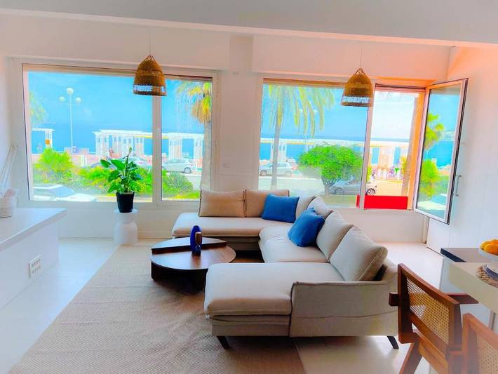 Gîte pour 3 personnes, avec vue et terrasse dans Plage Carras Nice - 2