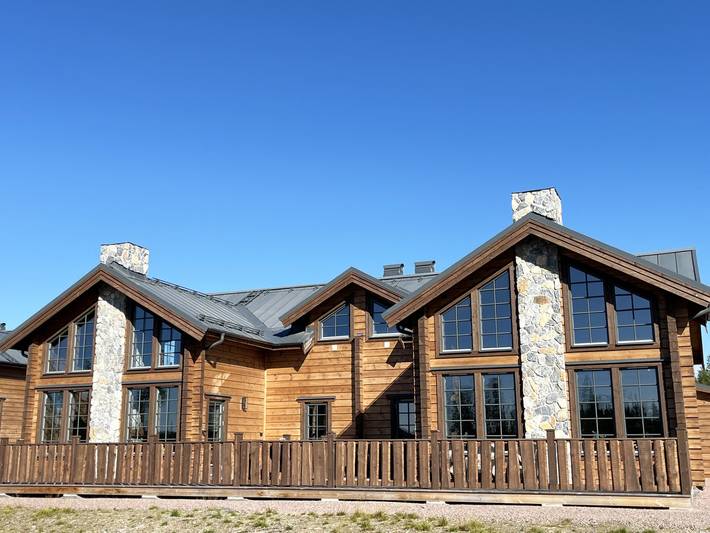 Ferienhaus für 10 Personen, mit Terrasse und Garten sowie Ausblick in Idre