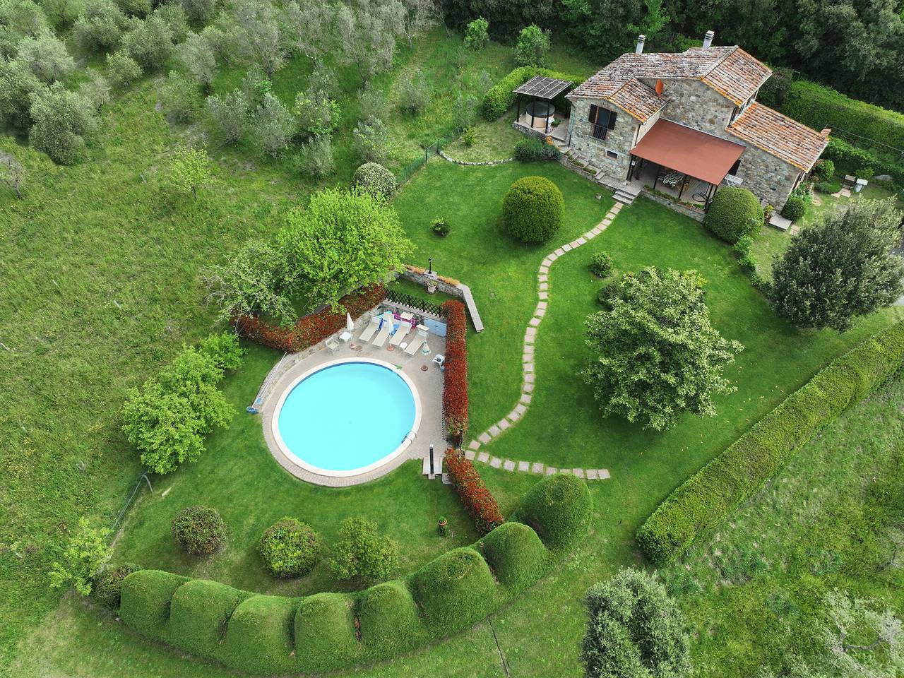 Anwesen "Toskanische Villa" mit privatem Pool in Pomarance, Riserva Naturale di Monterufoli