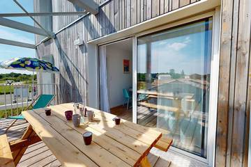 Gîte pour 4 personnes, avec jardin à Givrand