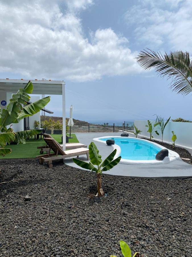 Ferienhaus für 4 Personen, mit Ausblick und Pool sowie Seeblick und Garten auf den Kanaren - 4