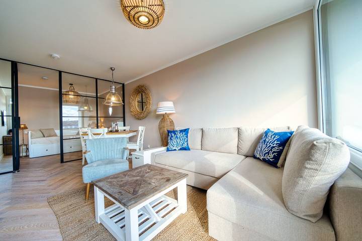 Ferienwohnung für 5 Personen, mit Balkon und Ausblick sowie Sauna - 1