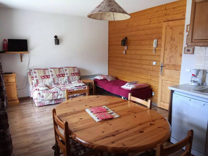 Studio entier, Studio cabine 4 personnes - Eden des cimes 1 in La Joue du Loup, Le Dévoluy