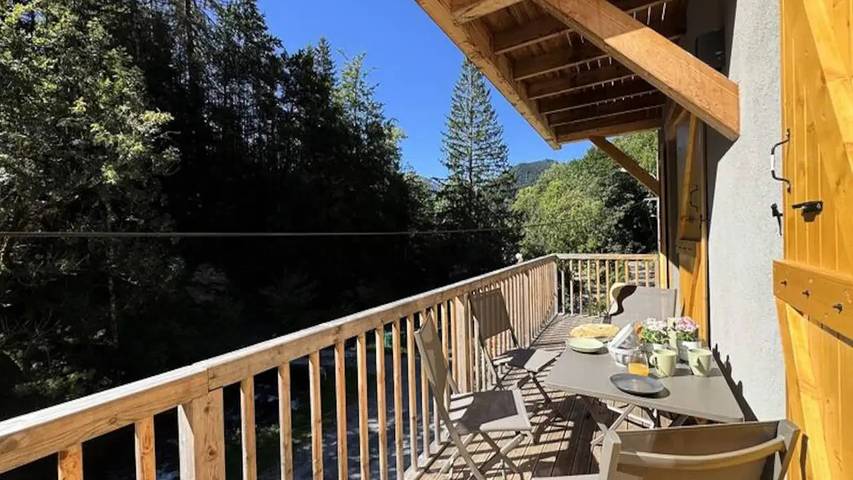 Chalet pour 11 personnes, avec balcon à Montriond - 3