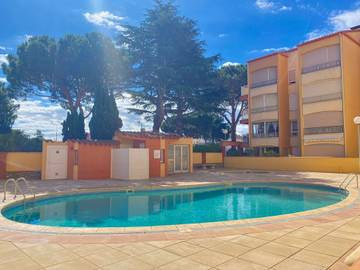Gîte pour 4 personnes, avec piscine et terrasse dans Argeles-Plage