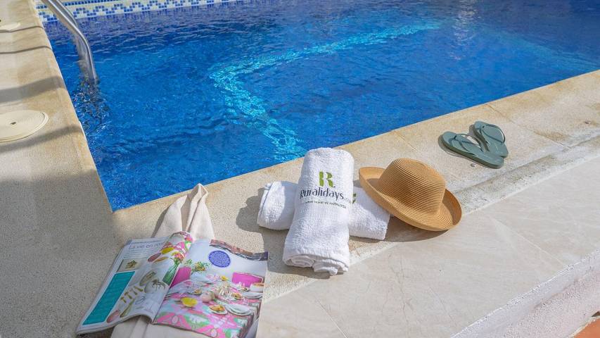 Casa rural para 14 personas, con piscina y balcón/terraza en Villamena - 2