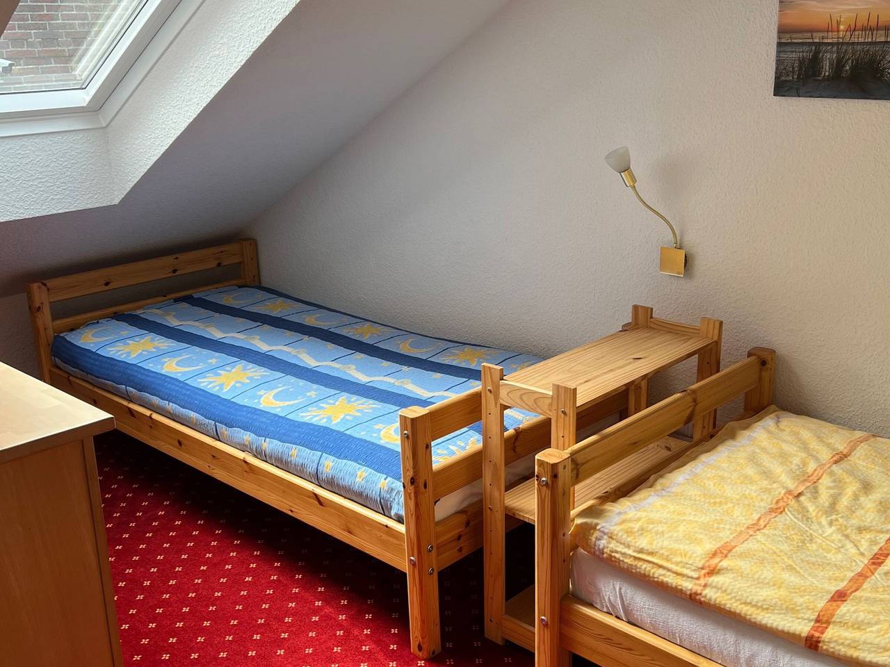 Ganze Wohnung, Ferienwohnung 'Heuboden, 80qm' mit gemeinsamer Terrasse, gemeinsamen Garten und Wi-Fi in Werdumer Altendeich, Werdum