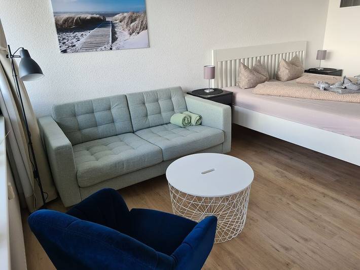 Ferienhaus mit Meerblick für 2 Personen, mit Balkon auf Borkum - 4