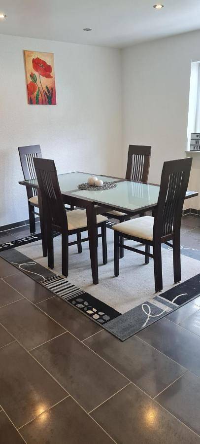 Gîte pour 5 personnes, avec terrasse et vue, animaux acceptés à Heppenheim - 4