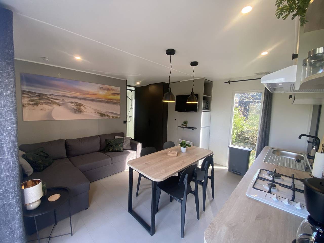 Komfortables chalet für 4 Personen mit freiem Blick in Waarland, Nordholland in Niederländische Nordsee