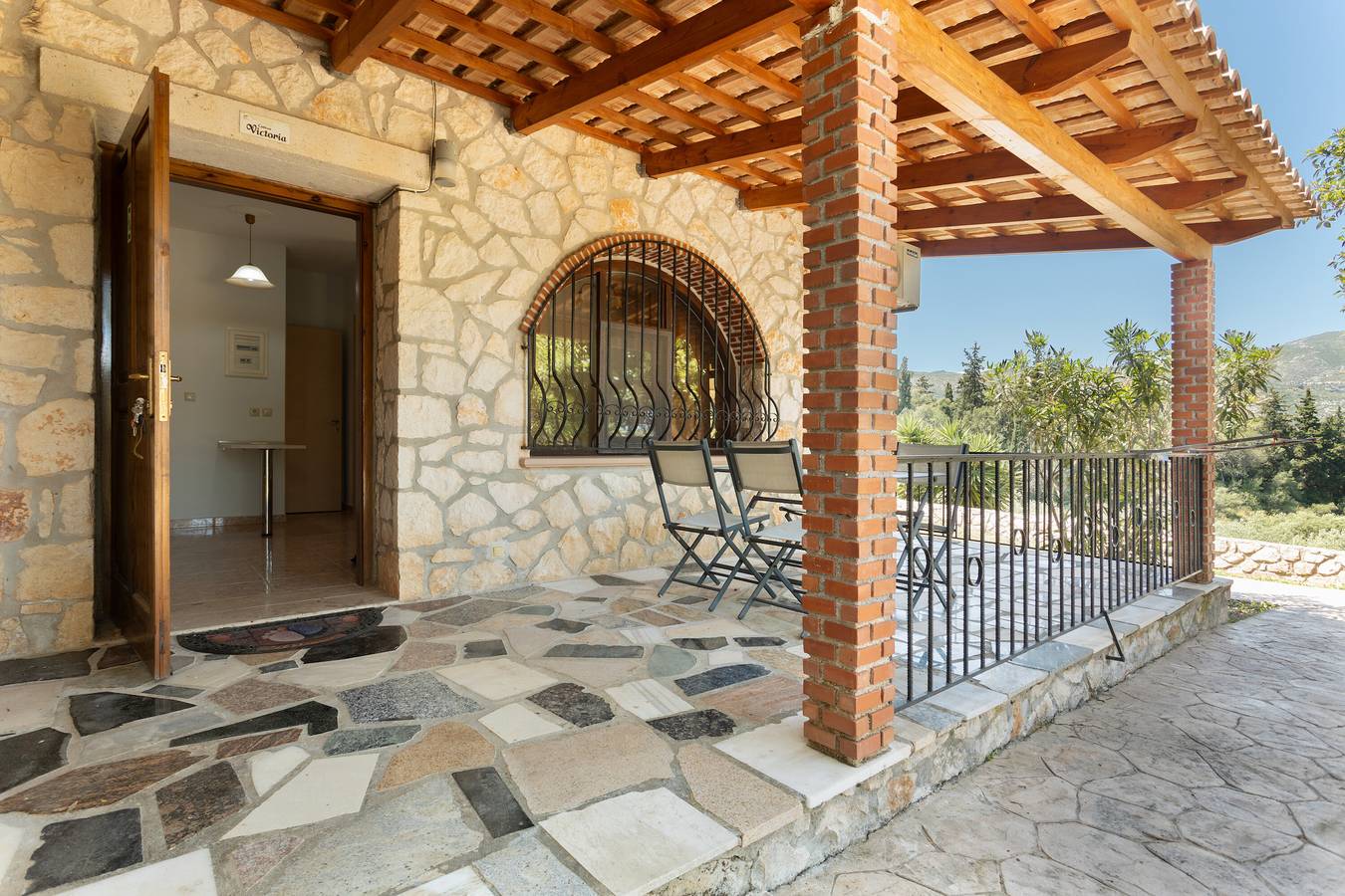 Villa 'Victoria' mit Meerblick, Wlan und Klimaanlage in Keri, Laganas
