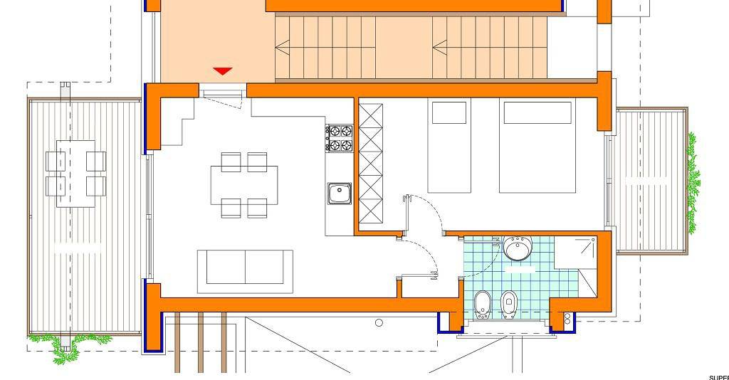 Appartamento intero, Residenz Master Village Zweizimmer-Wohnung B für 5 Personen in Bibione, Provincia di Venezia