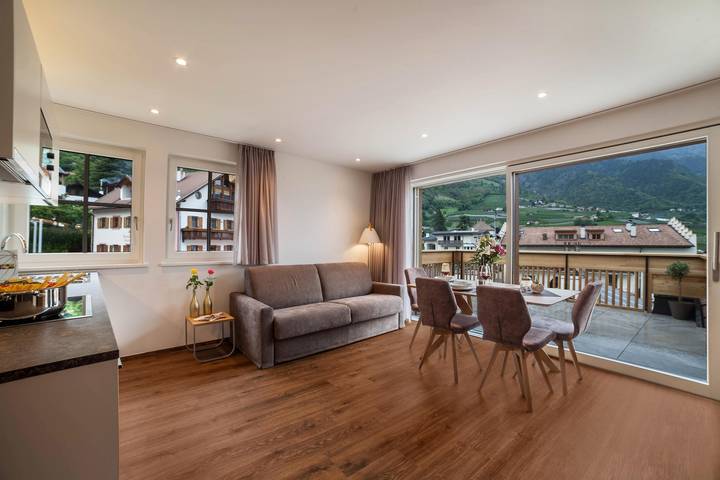 Ferienwohnung für 4 Personen, mit Sauna in Partschins