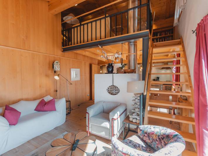 Vakantieappartement voor 6 personen, met tuin en balkon in Königsleiten