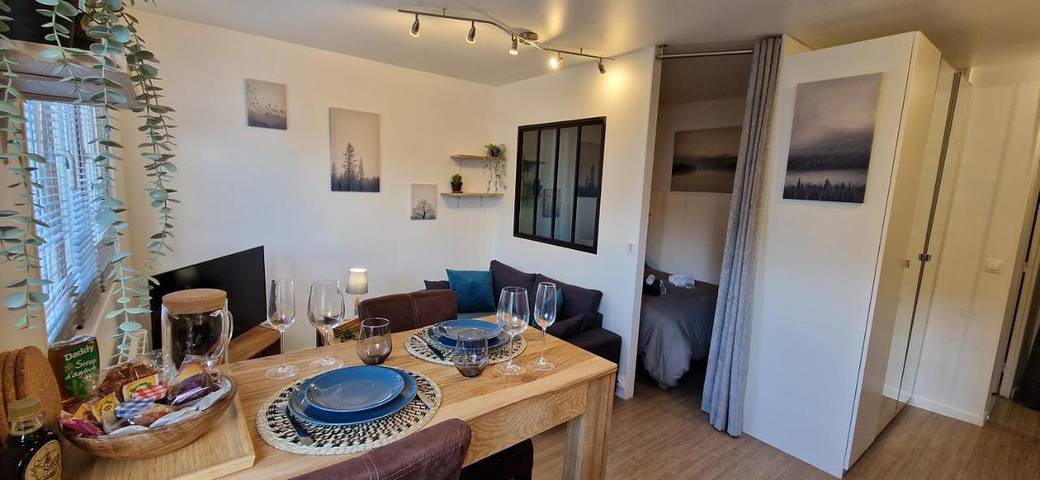 Gîte pour 2 personnes, avec Vue à Linas