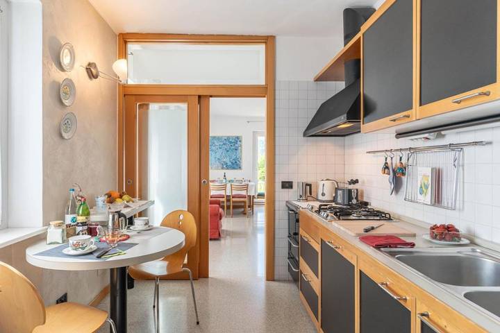 Ferienwohnung für 4 Personen, mit Balkon und Terrasse sowie Garten in Tenna