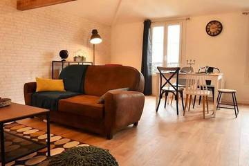 Appartement De Vacances pour 4 Personnes dans Auvers-sur-Oise, Parc naturel régional du Vexin Français, Photo 3