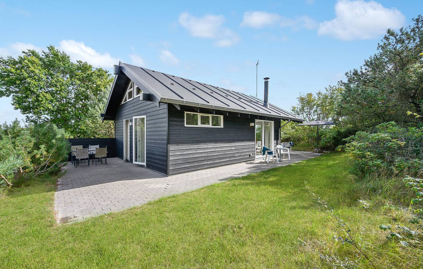 Ferienhaus für 6 Personen mit Terrasse in Grenå Strand, Grenaa